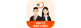 Logo Đăng ký đại lý bảo hiểm IZIon24 Agent